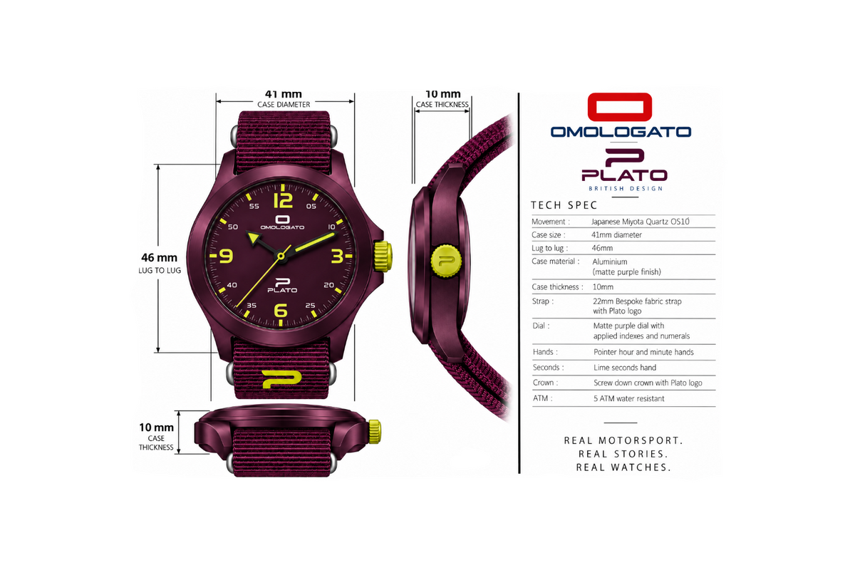 Team Plato Exclusive Watch by OMOLOGATO